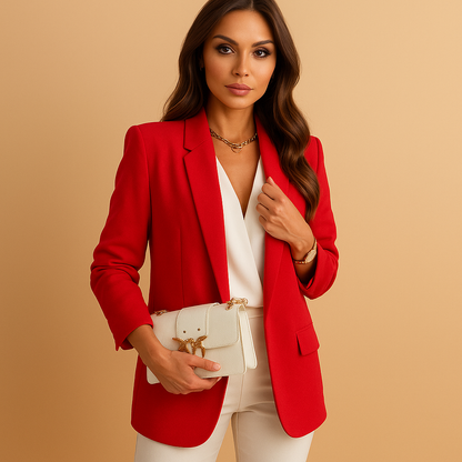Montrel™ | Blazer long élégant pour femmes